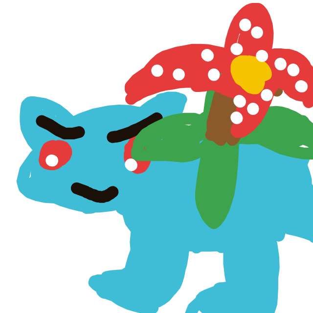 AzureStarmie585's drawing of Venusaur — Pokémon sketch on Sketchdex