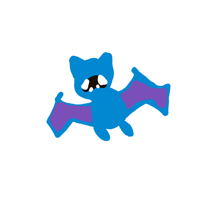 AzureStarmie585's drawing of Zubat — Pokémon sketch on Sketchdex