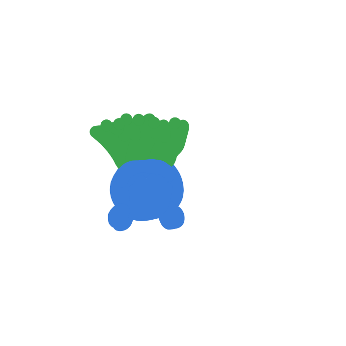 AzureStarmie585's drawing of Oddish — Pokémon sketch on Sketchdex