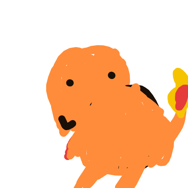 AzureStarmie585's drawing of Charmander — Pokémon sketch on Sketchdex
