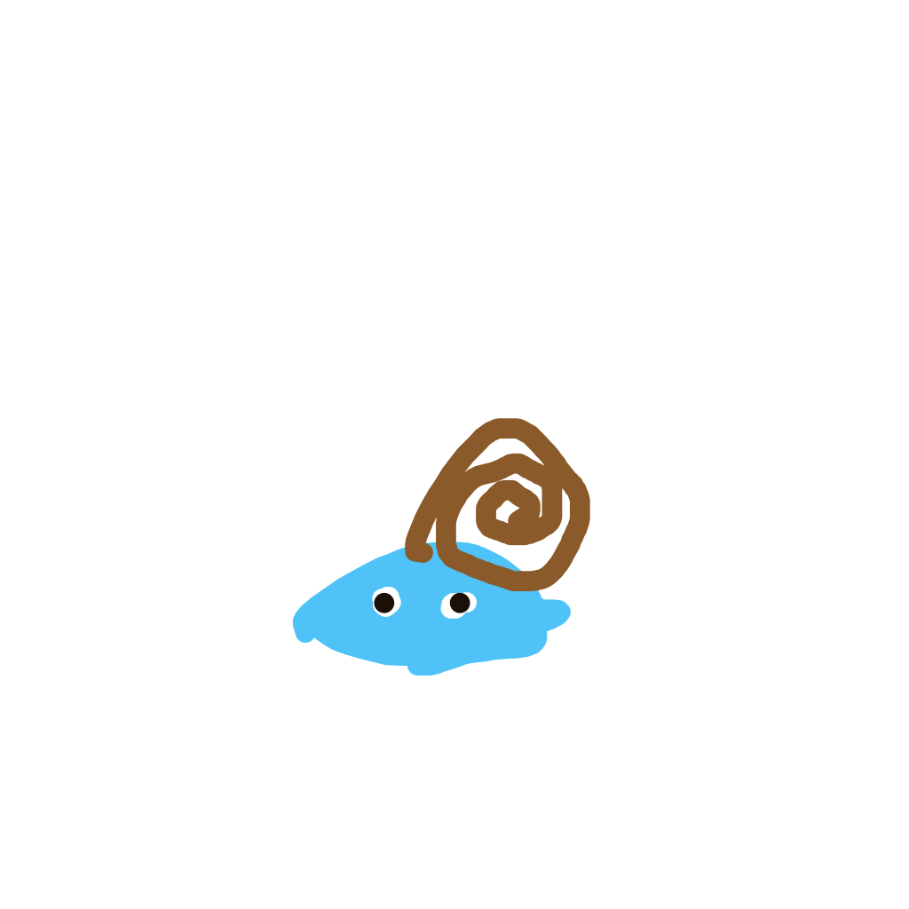 Omanyte drawing