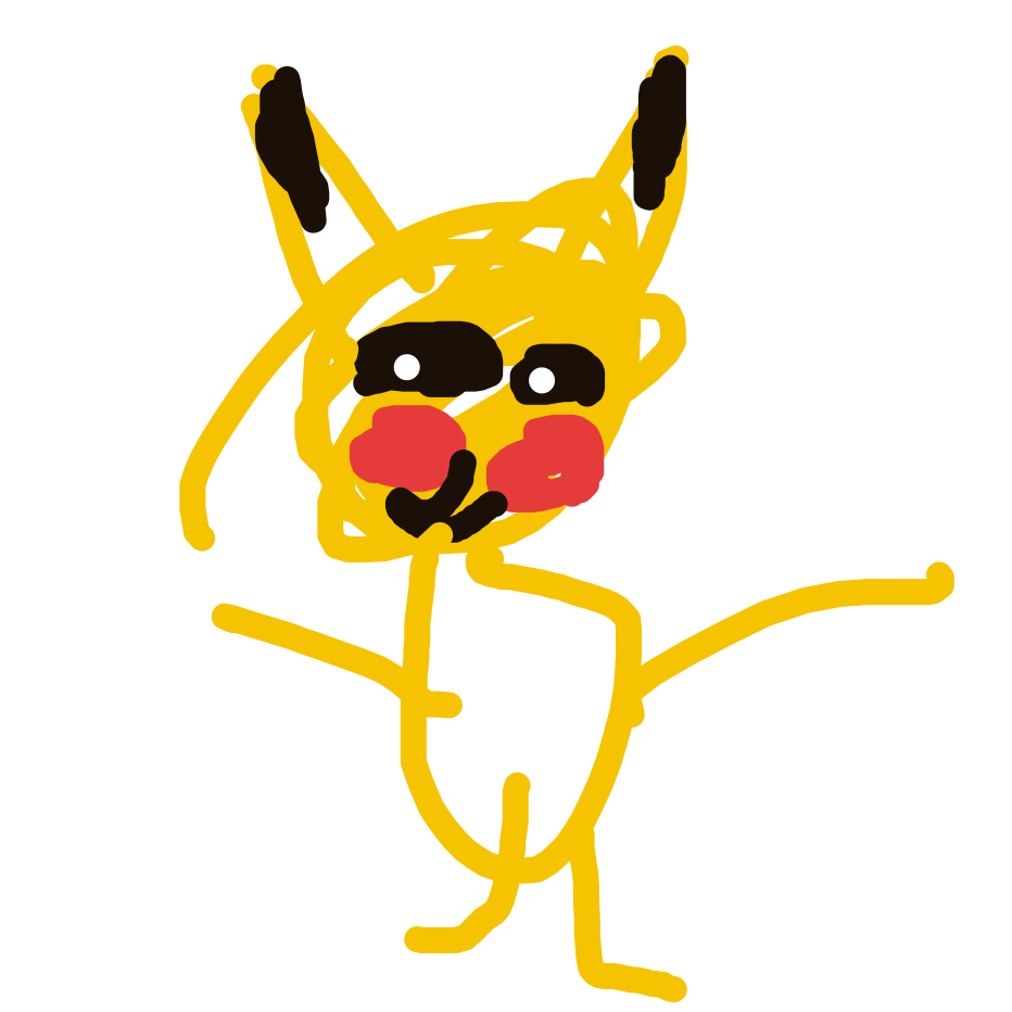 Pikachu drawing
