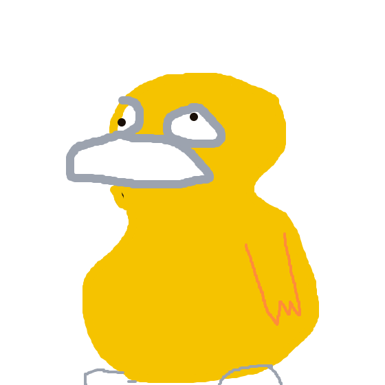 CosmicWigglytuff960's drawing of Psyduck — Pokémon sketch on Sketchdex