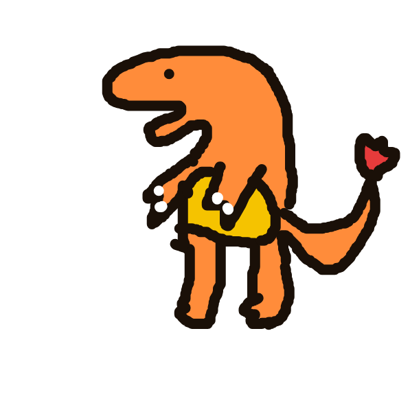 Dinoshark8715's drawing of Charmander — Pokémon sketch on Sketchdex