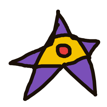 Staryu drawing