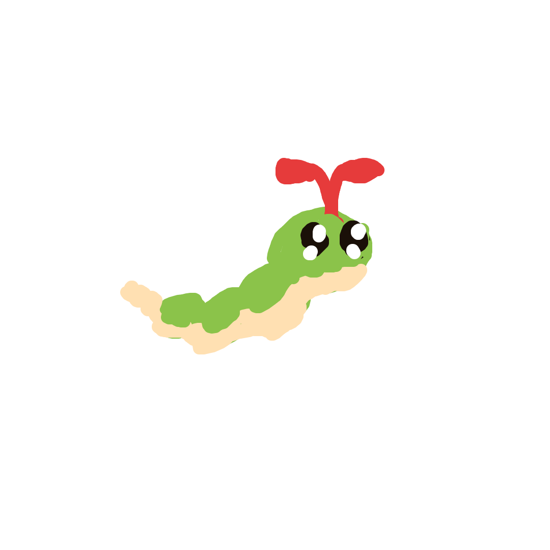 StarryFlareon538's drawing of Caterpie — Pokémon sketch on Sketchdex