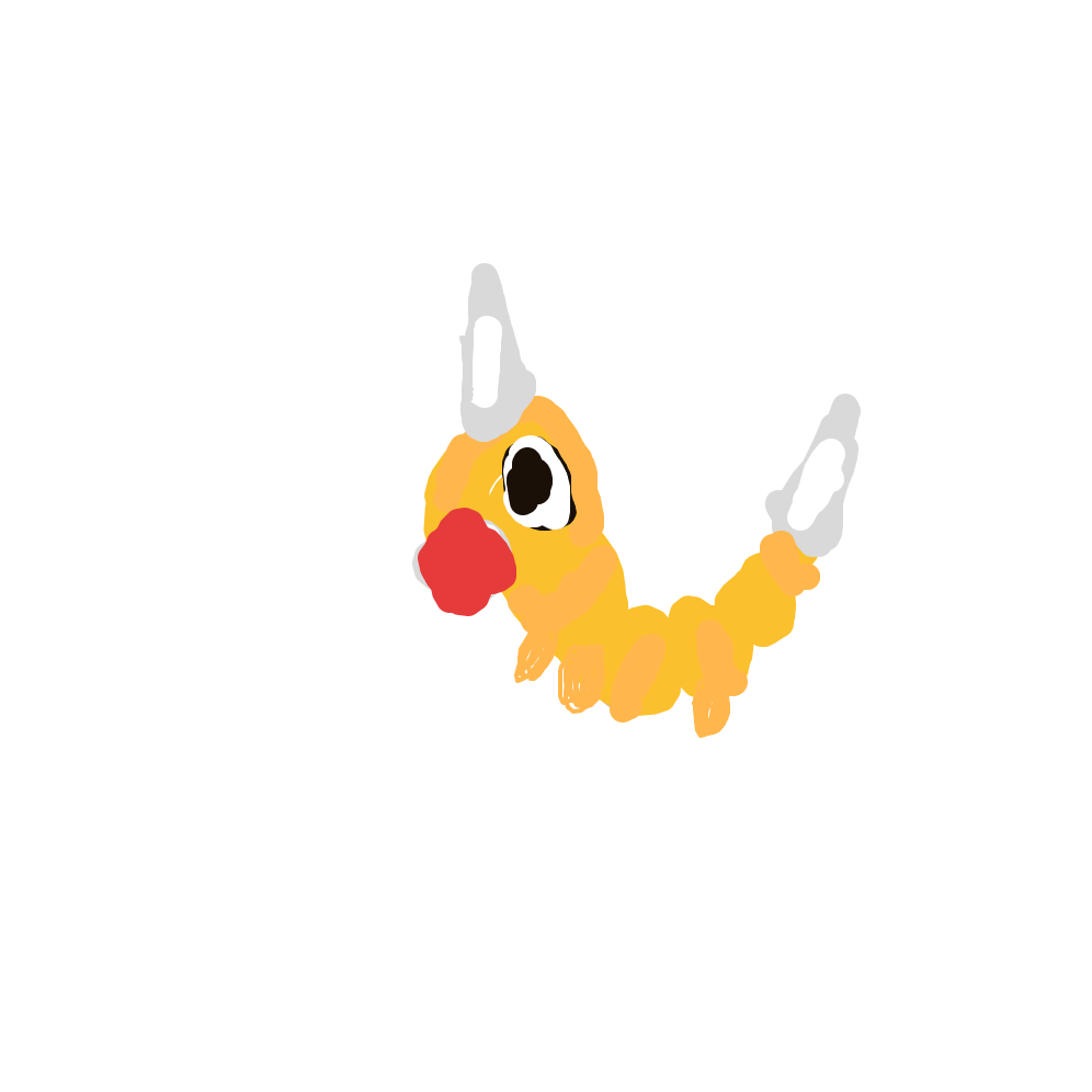 StarryFlareon538's drawing of Weedle — Pokémon sketch on Sketchdex