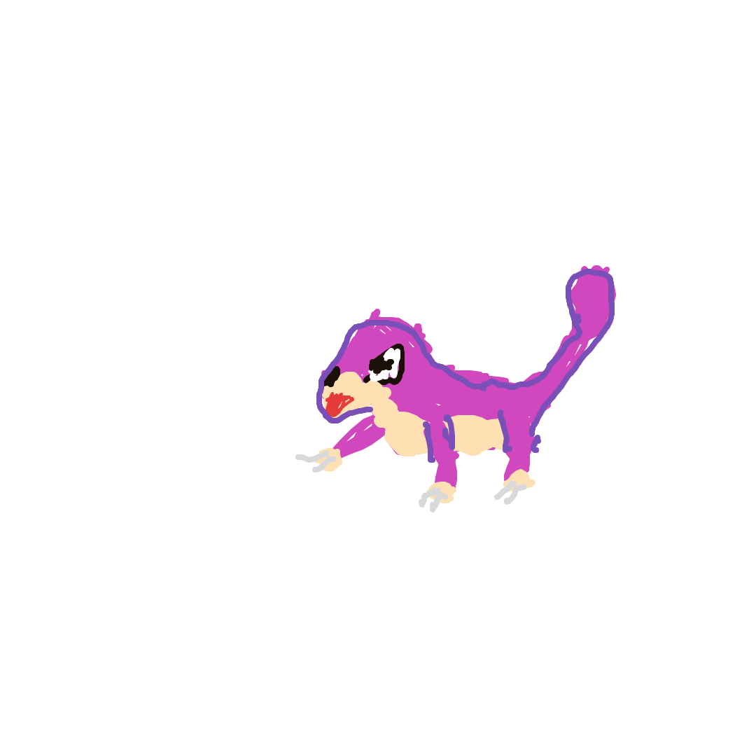 StarryFlareon538's drawing of Rattata — Pokémon sketch on Sketchdex