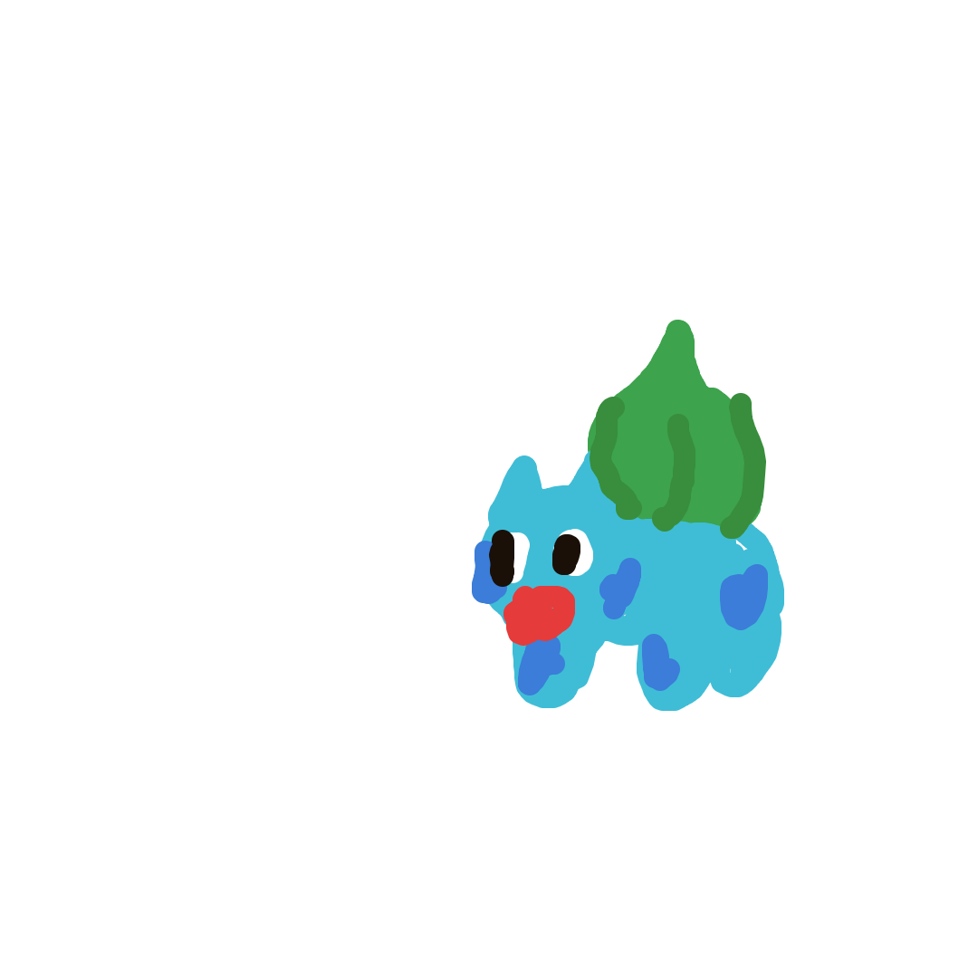 StarryFlareon538's drawing of Bulbasaur — Pokémon sketch on Sketchdex