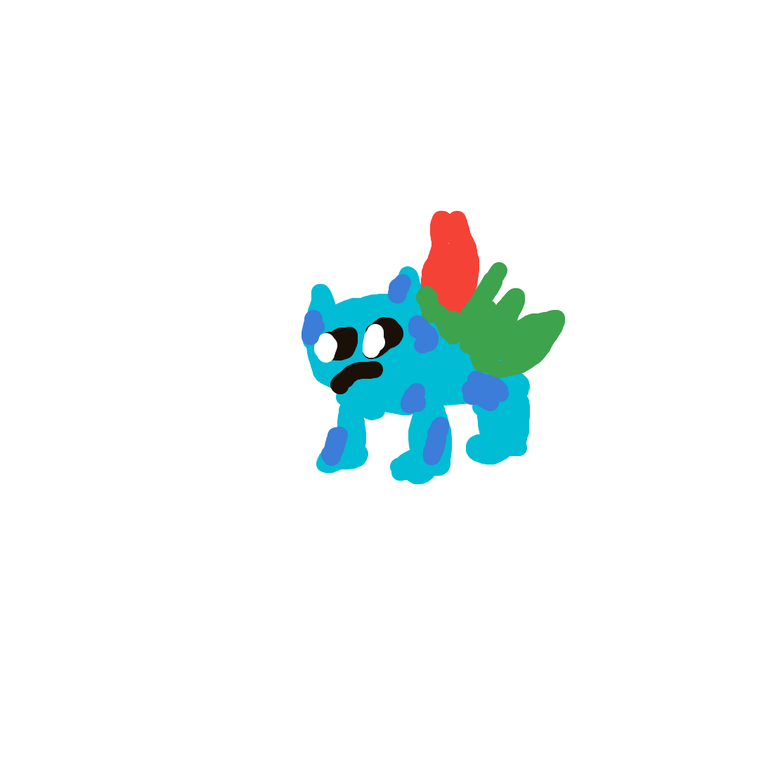 StarryFlareon538's drawing of Ivysaur — Pokémon sketch on Sketchdex
