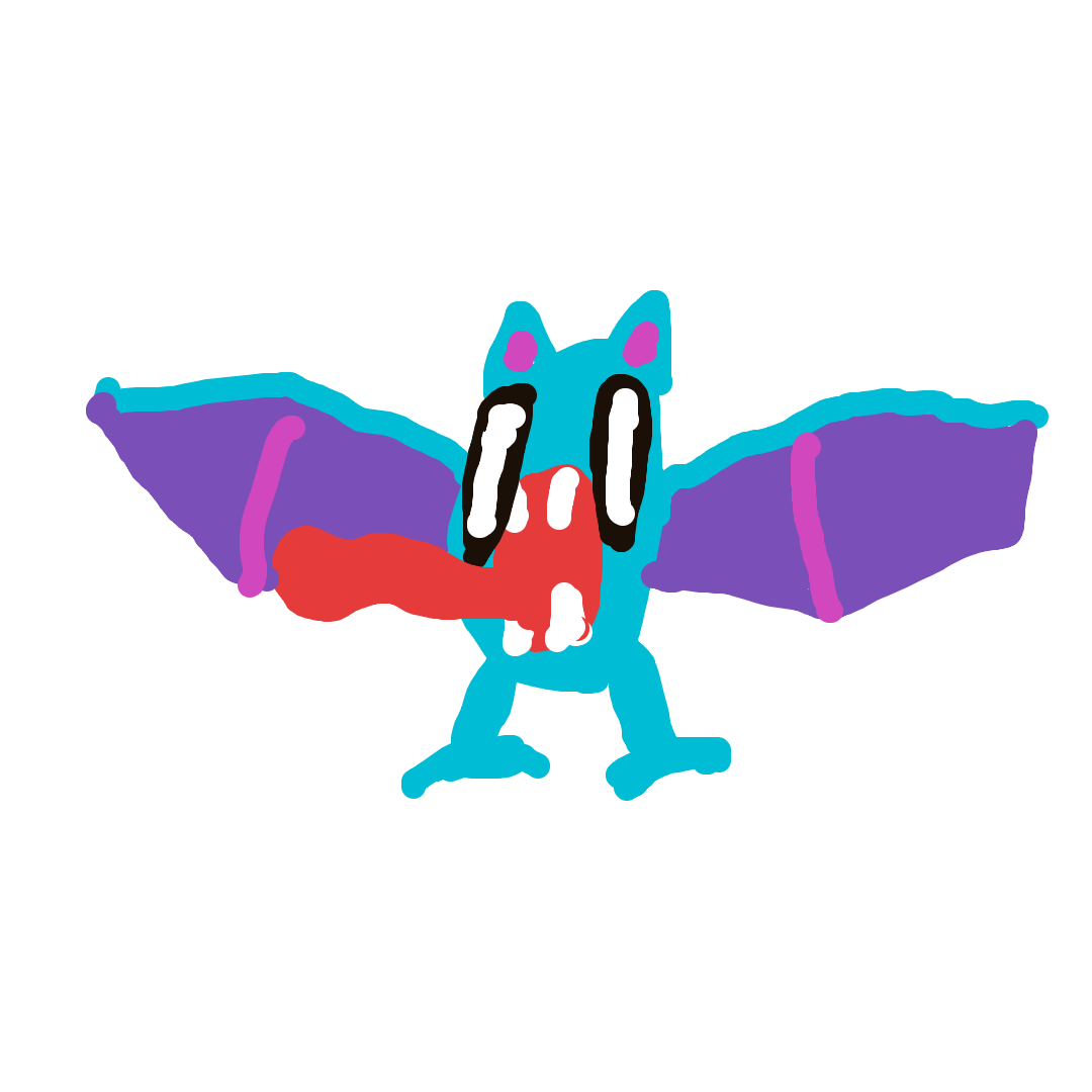 StarryFlareon538's drawing of Golbat — Pokémon sketch on Sketchdex