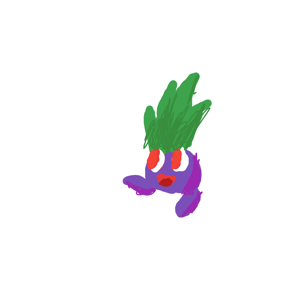 StarryFlareon538's drawing of Oddish — Pokémon sketch on Sketchdex