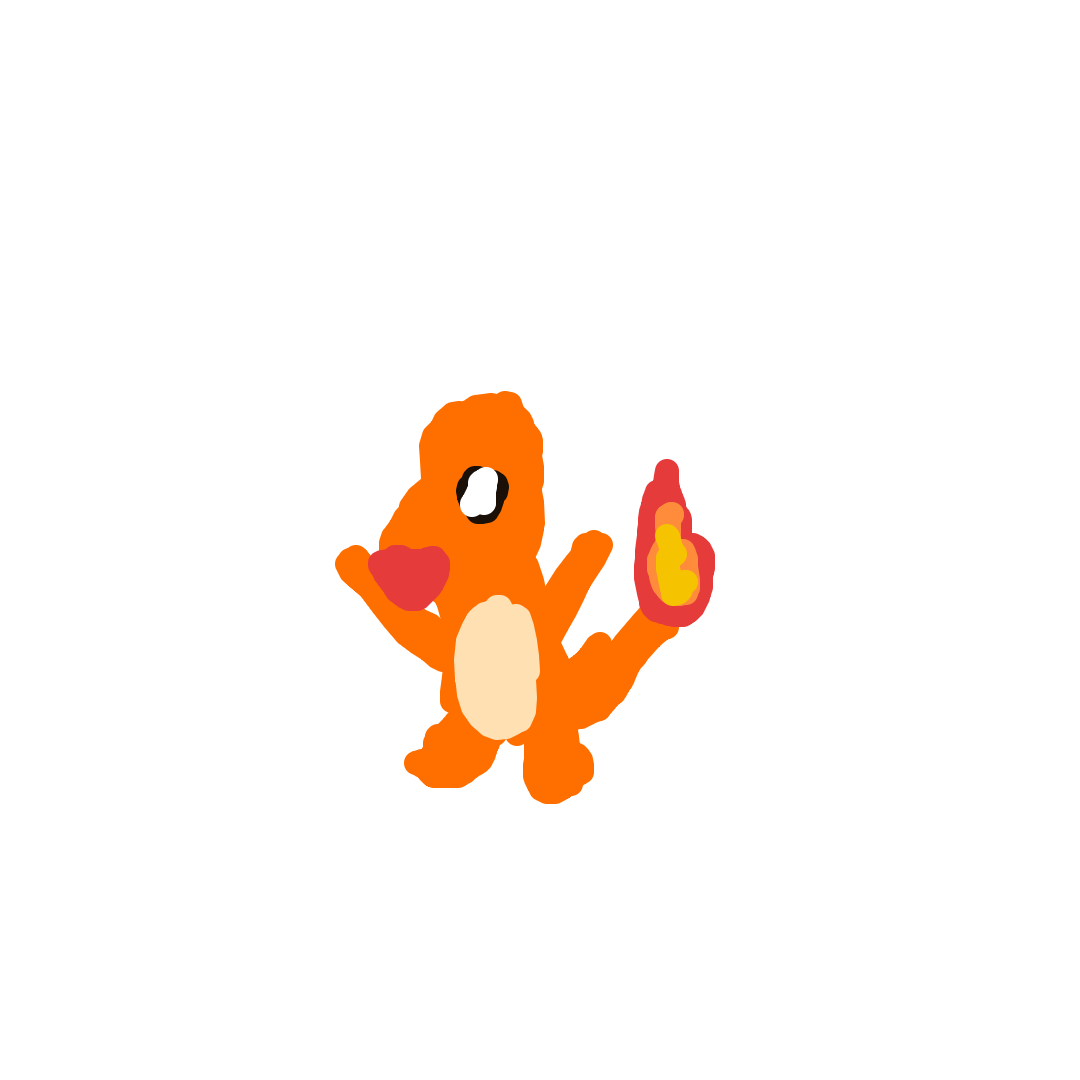 StarryFlareon538's drawing of Charmander — Pokémon sketch on Sketchdex