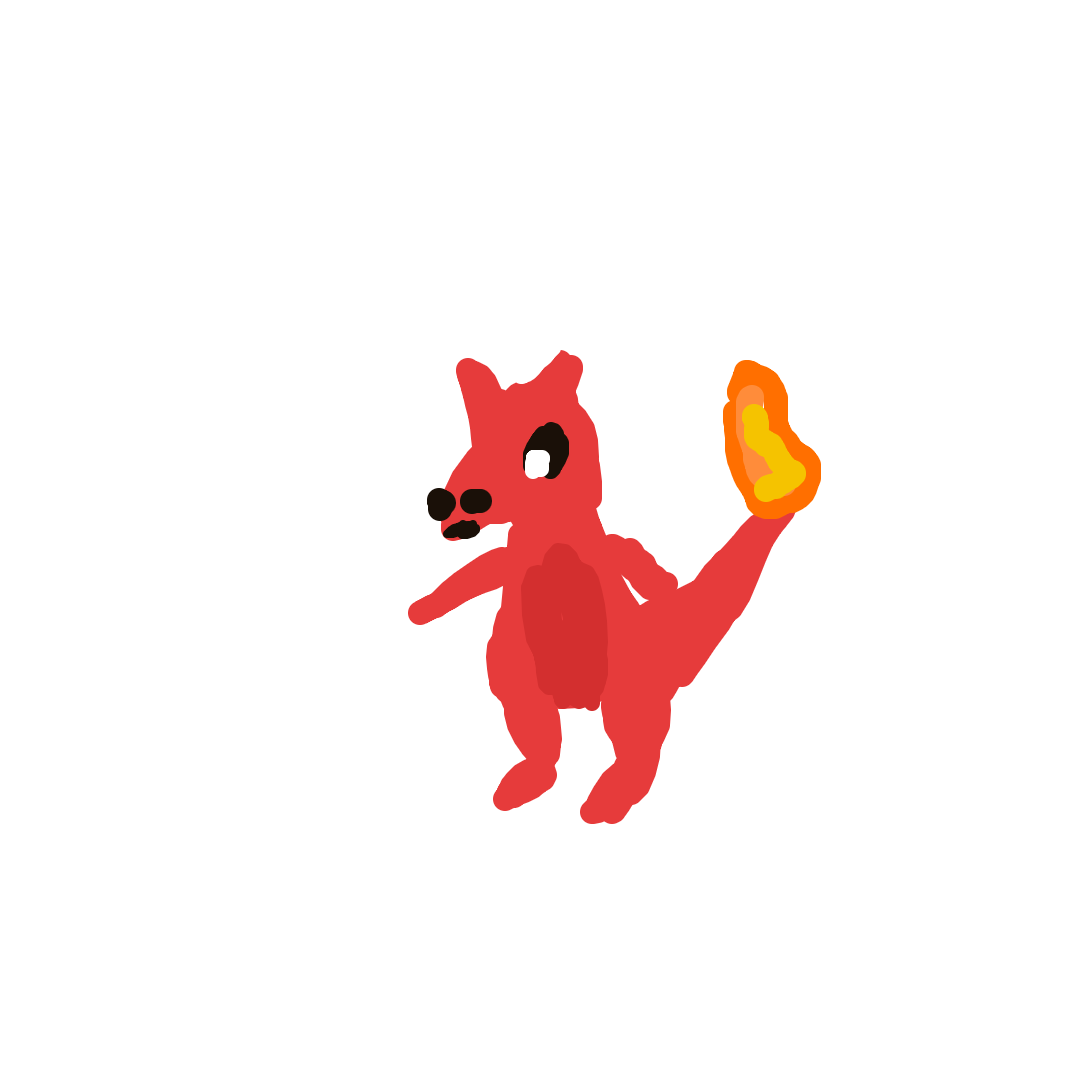 StarryFlareon538's drawing of Charmeleon — Pokémon sketch on Sketchdex