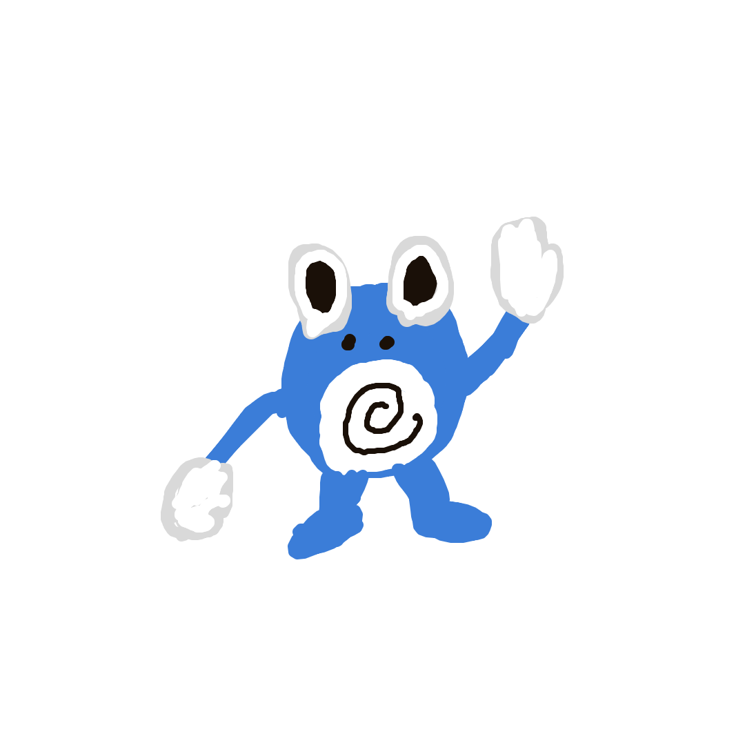 StarryFlareon538's drawing of Poliwhirl — Pokémon sketch on Sketchdex
