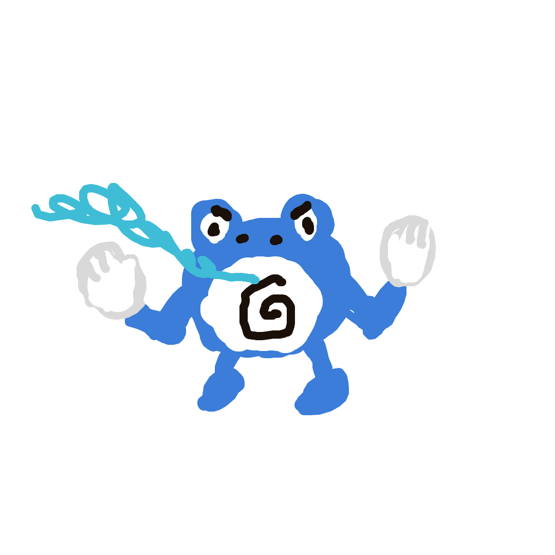 StarryFlareon538's drawing of Poliwrath — Pokémon sketch on Sketchdex