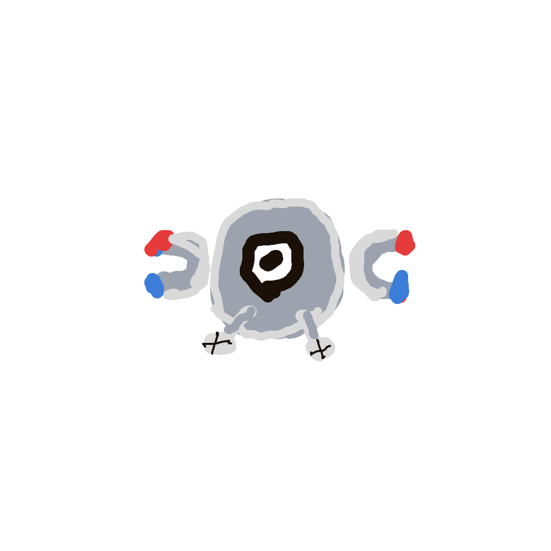 StarryFlareon538's drawing of Magnemite — Pokémon sketch on Sketchdex