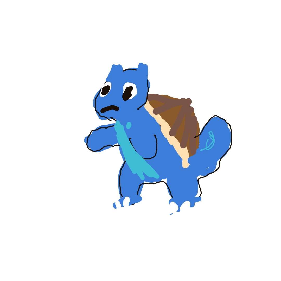 StarryFlareon538's drawing of Blastoise — Pokémon sketch on Sketchdex