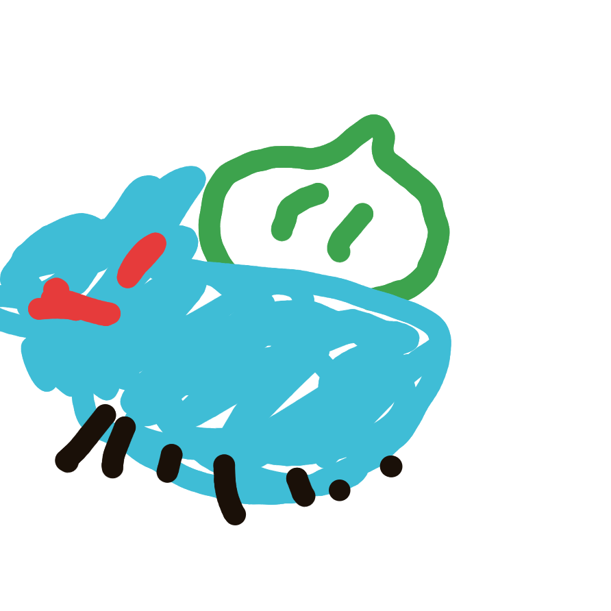 LuckyTauros523's drawing of Bulbasaur — Pokémon sketch on Sketchdex
