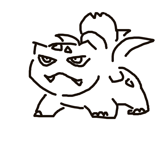 ElectricMagmar329's drawing of Ivysaur — Pokémon sketch on Sketchdex
