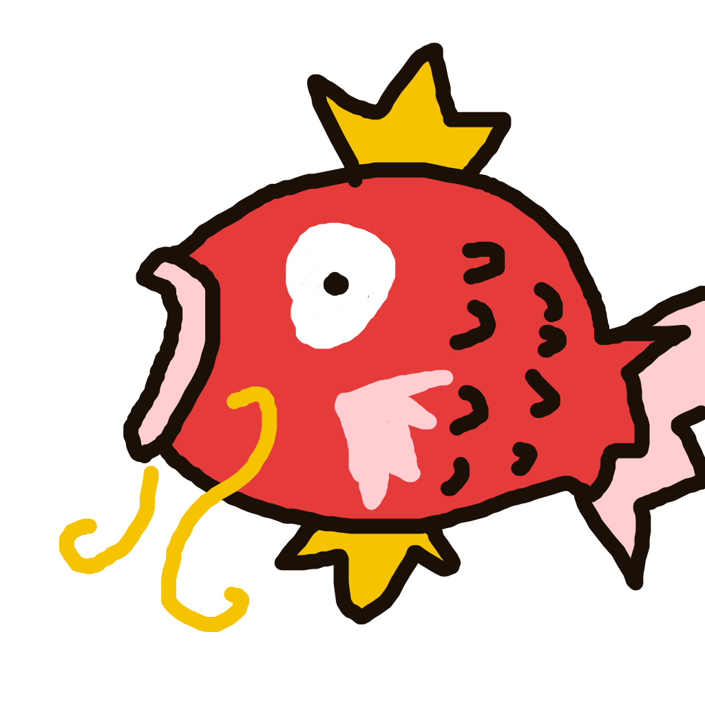 Magikarp drawing