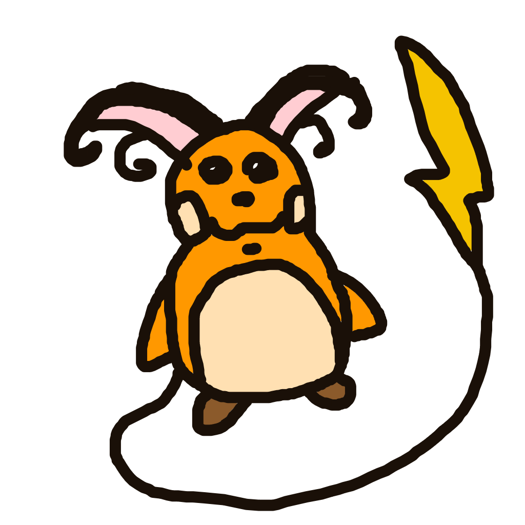 Raichu drawing