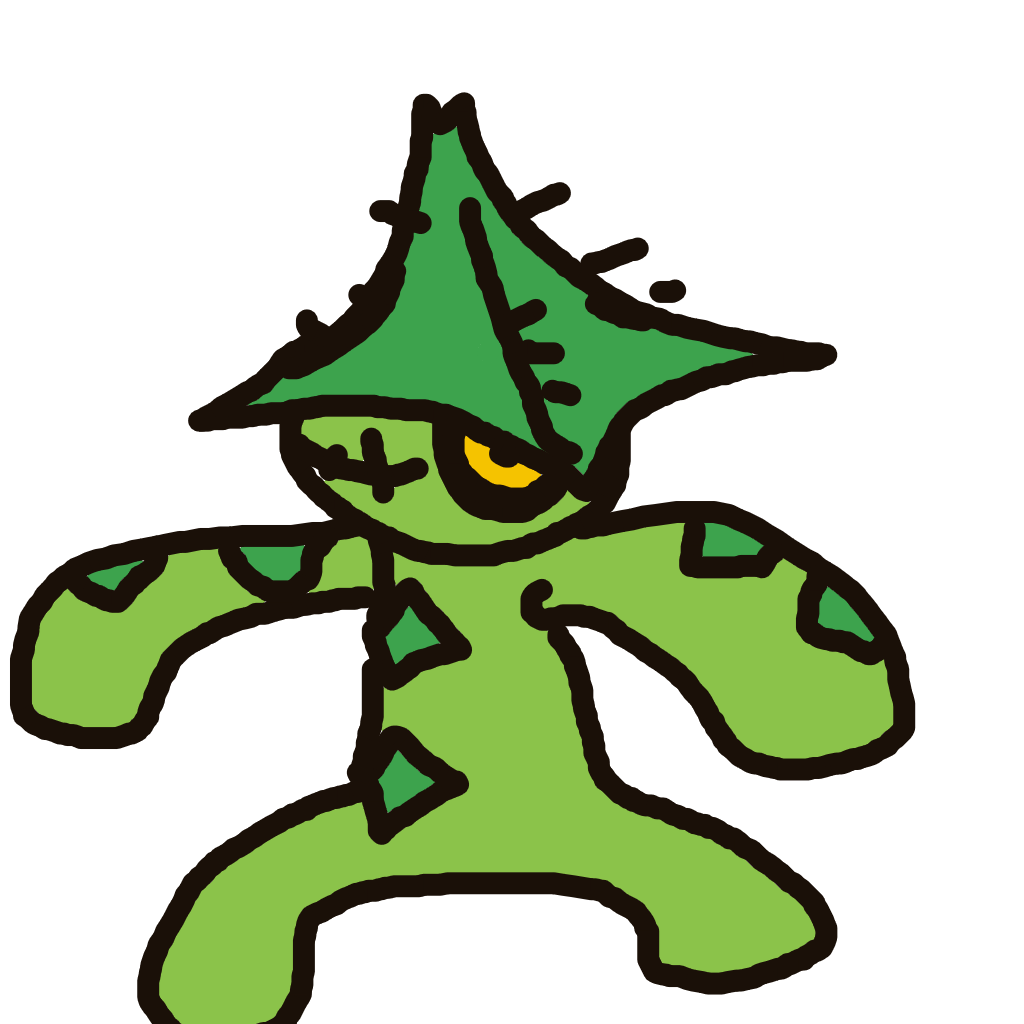 MilwakeePastaDoodle's drawing of Cacturne — Pokémon sketch on Sketchdex