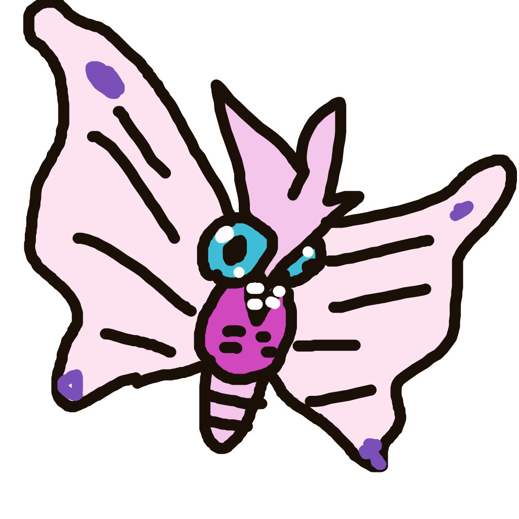 Venomoth drawing