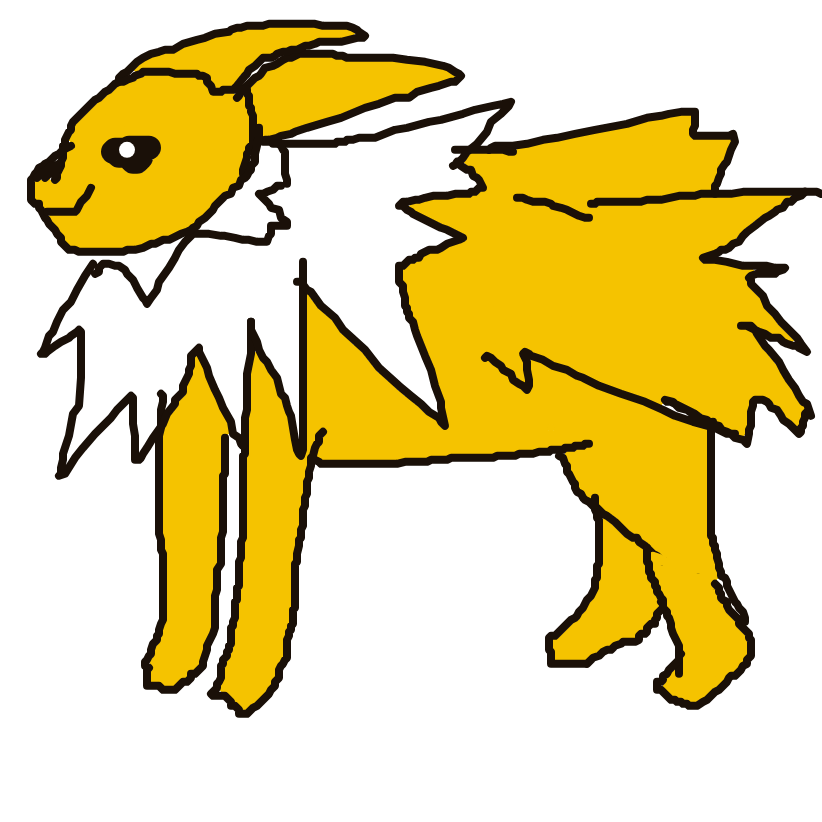 AstralNidoking217's drawing of Jolteon — Pokémon sketch on Sketchdex