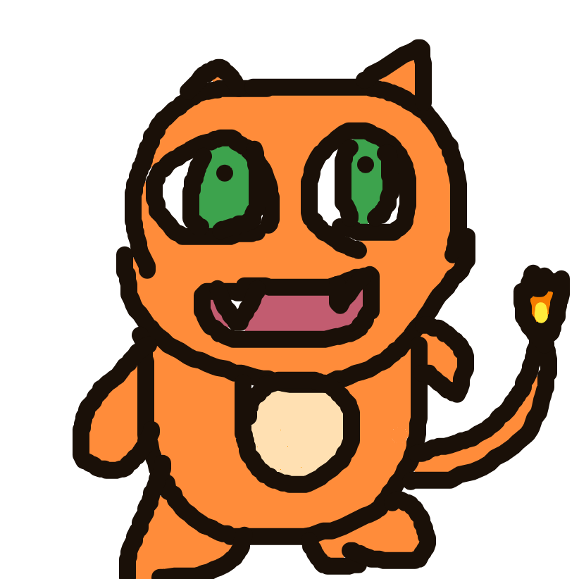 AstralNidoking217's drawing of Charmander — Pokémon sketch on Sketchdex
