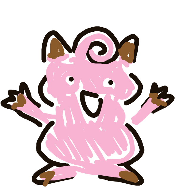 MysticHypno768's drawing of Clefairy — Pokémon sketch on Sketchdex