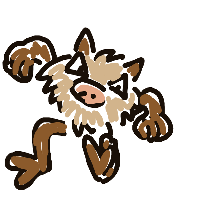 MysticHypno768's drawing of Mankey — Pokémon sketch on Sketchdex