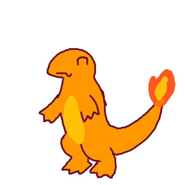 SouperBird's drawing of Charmander — Pokémon sketch on Sketchdex