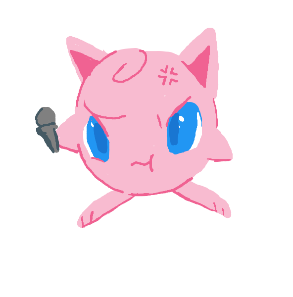 WaveMarowak944's drawing of Jigglypuff — Pokémon fan art on Sketchdex