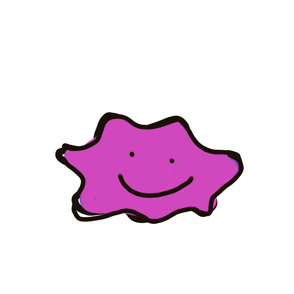 Thomas's drawing of Ditto — Pokémon sketch on Sketchdex