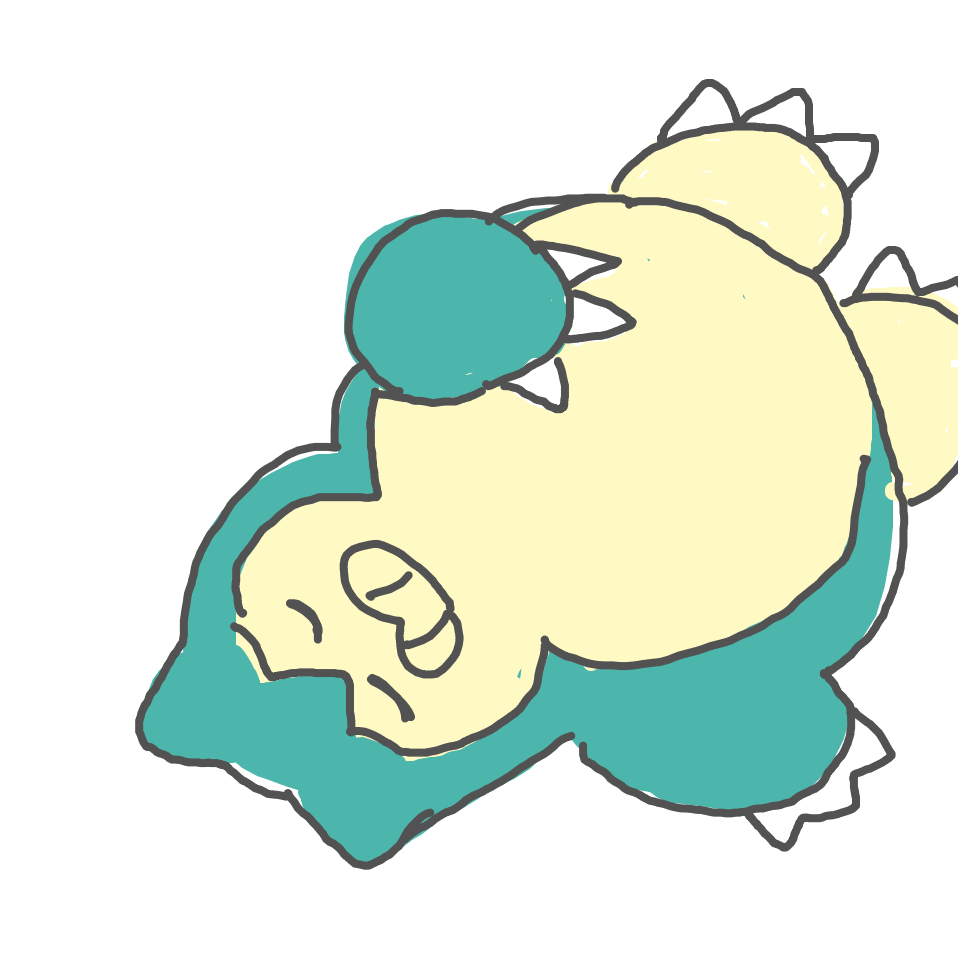 PhoneBois's drawing of Snorlax — Pokémon sketch on Sketchdex