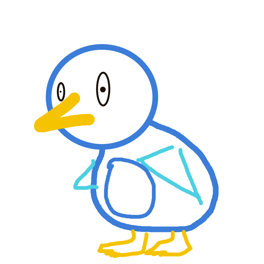 AquaMew587's drawing of Piplup — Pokémon sketch on Sketchdex
