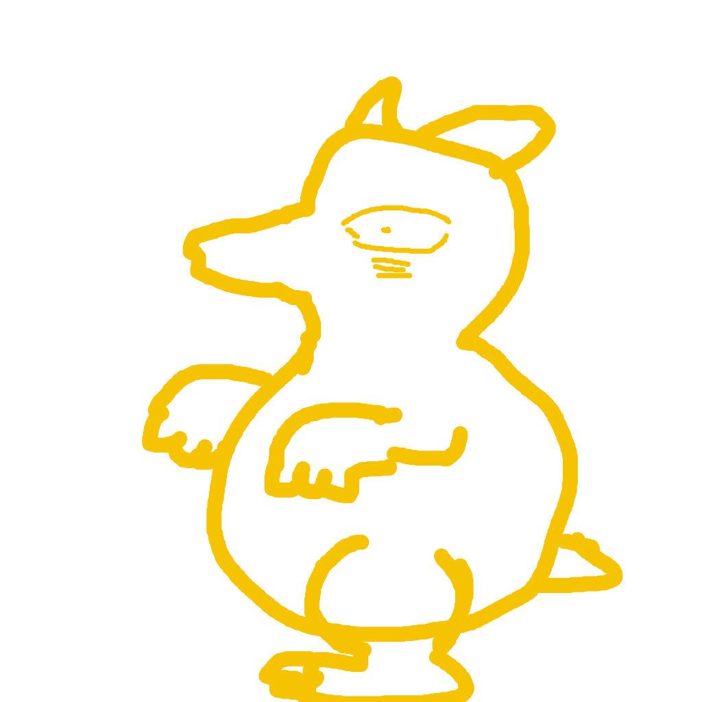 AquaMew587's drawing of Drowzee — Pokémon sketch on Sketchdex