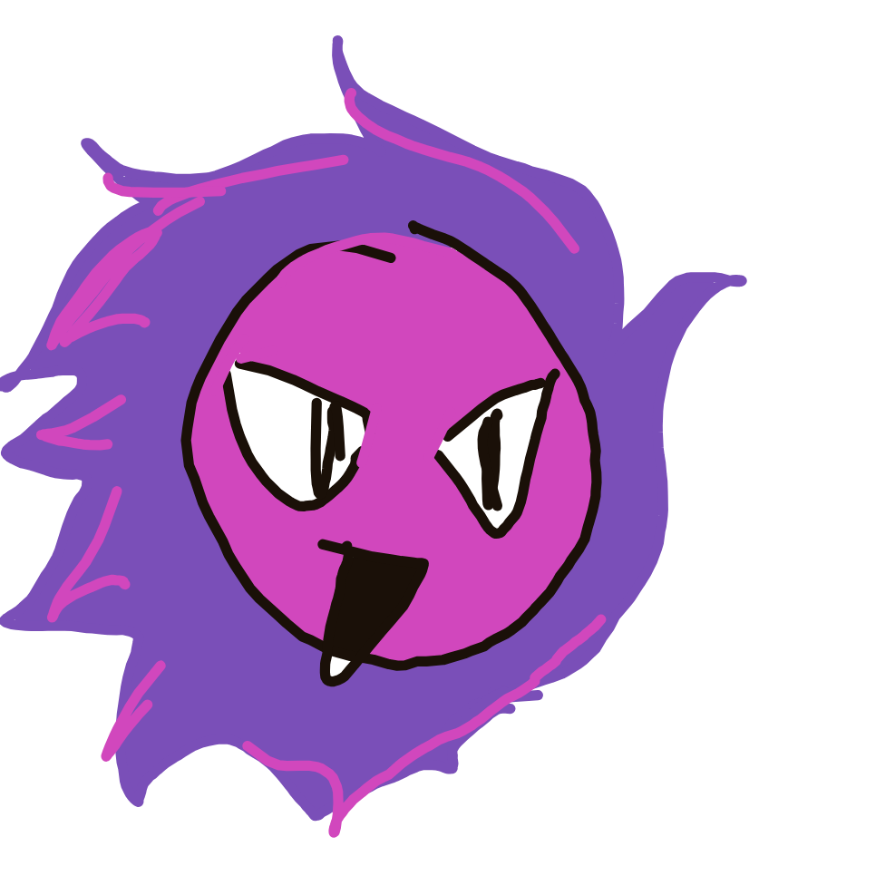 Narancia's drawing of Gastly — Pokémon fan art on Sketchdex