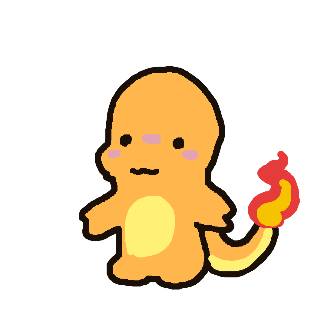 MysticEevee65's drawing of Charmander — Pokémon sketch on Sketchdex