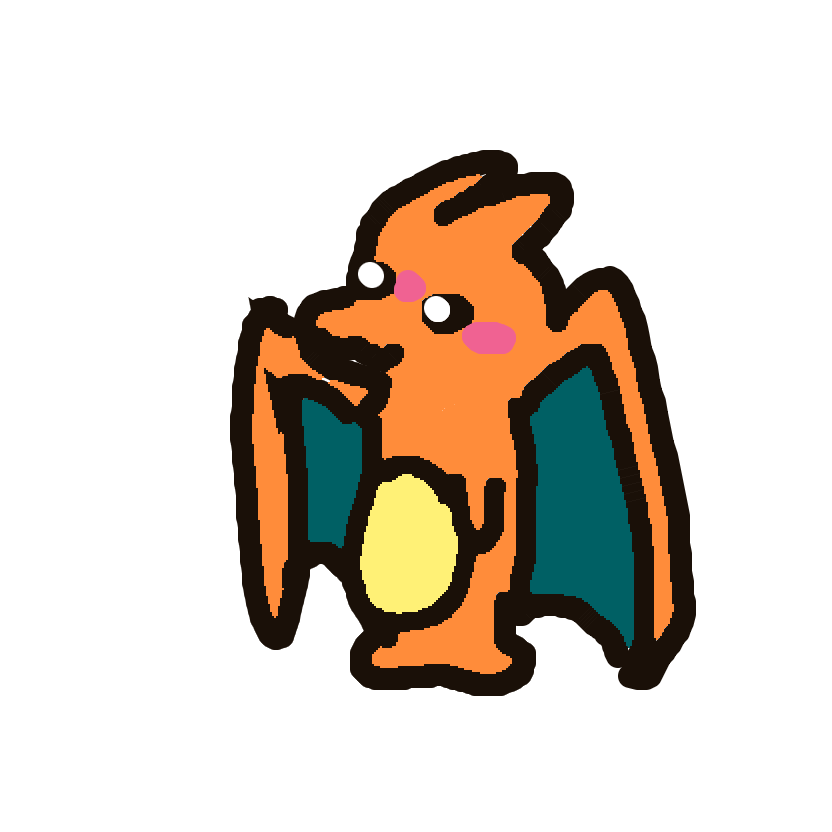 MysticEevee65's drawing of Charizard — Pokémon sketch on Sketchdex