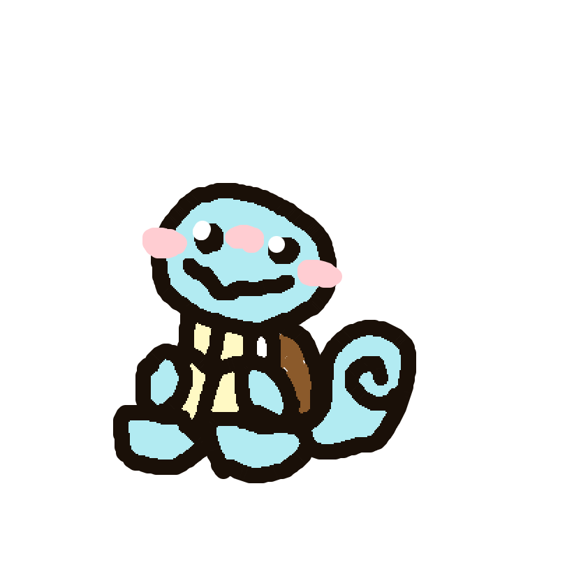 MysticEevee65's drawing of Squirtle — Pokémon sketch on Sketchdex