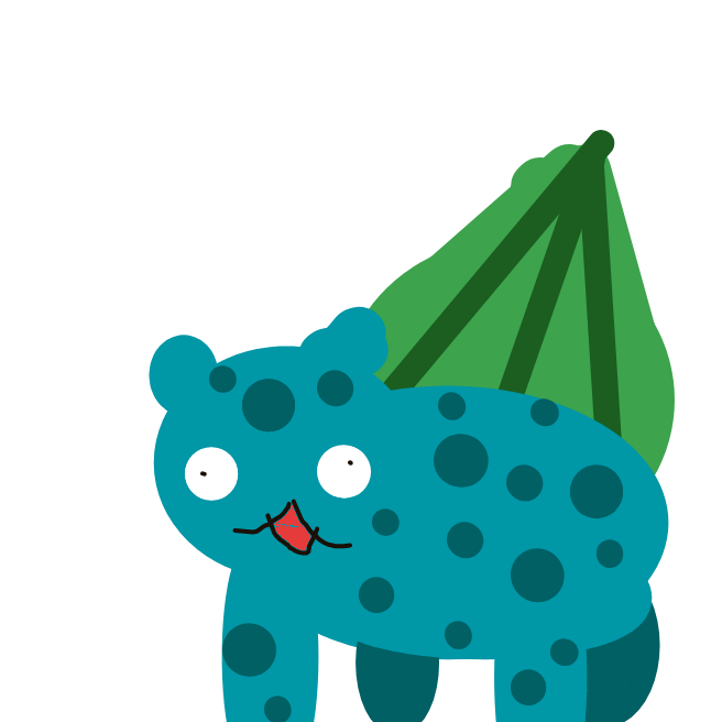 FrozenSlowbro64's drawing of Bulbasaur — Pokémon sketch on Sketchdex