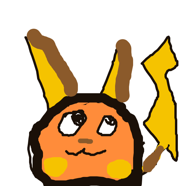 EpicElectrode850's drawing of Raichu — Pokémon sketch on Sketchdex