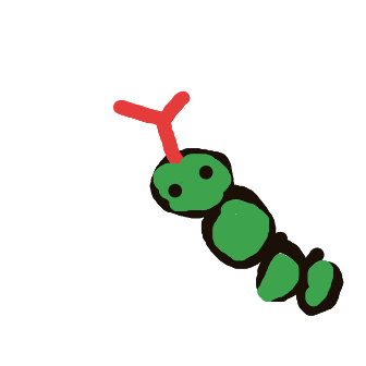 ToxicMagikarp185's drawing of Caterpie — Pokémon sketch on Sketchdex