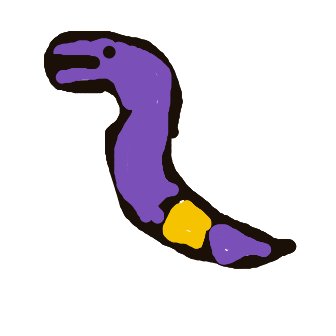 ToxicMagikarp185's drawing of Ekans — Pokémon sketch on Sketchdex