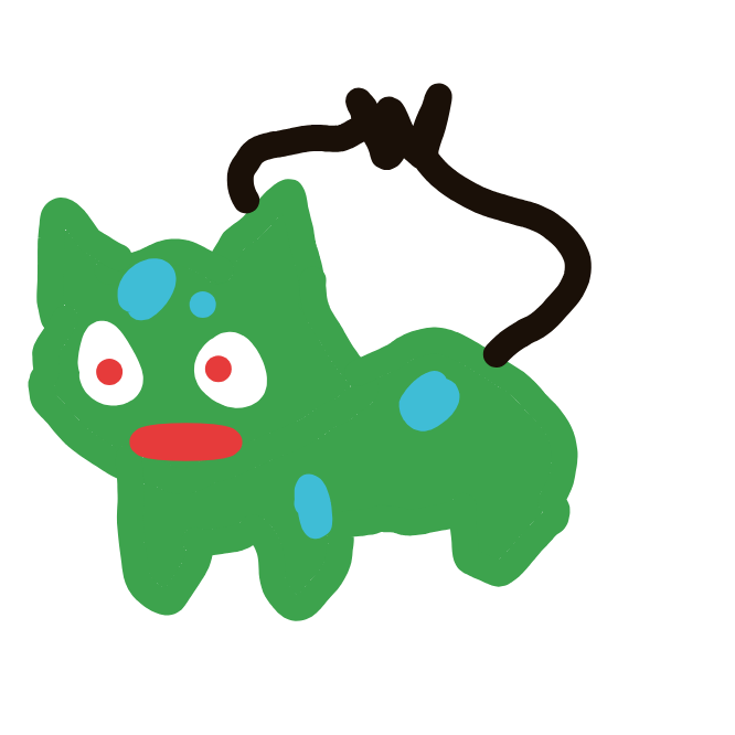 BlazingMarowak503's drawing of Bulbasaur — Pokémon sketch on Sketchdex