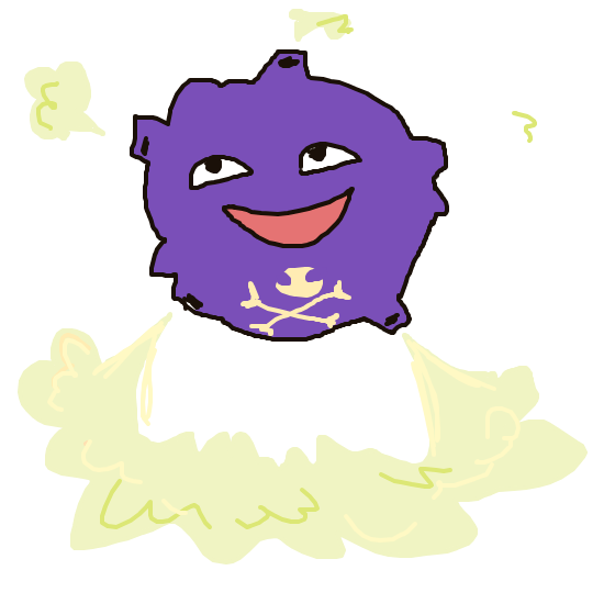 Koffing drawing