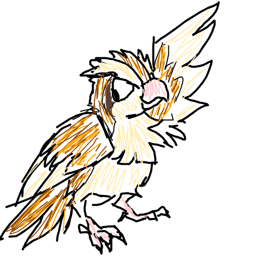 RioBlitzle's drawing of Pidgey — best Pokémon fan art on Sketchdex