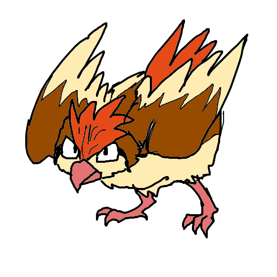 RioBlitzle's drawing of Pidgeotto — best Pokémon fan art on Sketchdex